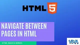 Navigating between HTML pages