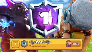 🏆+3000 🇯🇵#1 with PEKKA BRIDGE SPAM🤣-Clash Royale