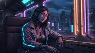 Neon Rail Solitude — An Emotional Midnight Synthwave Journey