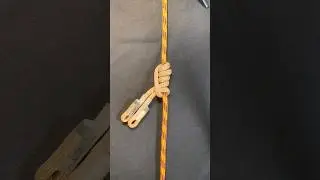 How to Tie the SCHWABISCH Friction Hitch for Climbing on a Rope!