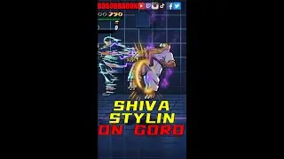 Shiva Stylish Combo On Goro Streets of Rage 4 V7 DLC #shorts