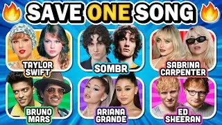 SAVE ONE SONG PER SINGER ⭐️🎶 Can You Choose? | Music Quiz 2025