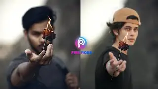 Vijay Mahar New Photo Editing | Fire Rose Concept Photo Editing | Instagram Viral Photo Editing