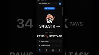 PAWS 🐾 New Task 