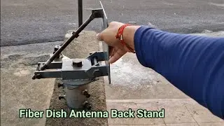 Fiber Dish Antenna Back Stand Polor Mount