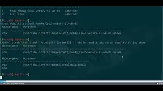 libvirt | Основные команды для мониторинга дисков