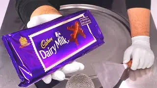 Cadbury Dairy Milk Chocolate | Ice Cream Rolls ASMR