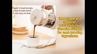 GIANXI FRENCH PRESS BEST TEA OR COFFEE FILTER