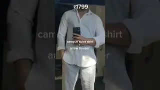 campus surta + arrow trouser outfit for men #mensclothing #myntra #ajio
