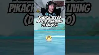 Pok&eacute;mon let&rsquo;s go Pikachu shiny living dex 17/150 #pokemon #shinypokemon #letsgo #shiny #shinydex