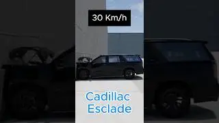 Cadillac Escalade Crush Test - BeamNG.drive #beamng #beamngdrive #crush #cars