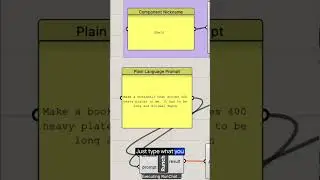 5 Ways to Use #ai in #grasshopper3d & #rhino3d Right Now! #cad #runchat #computationaldesign #howto