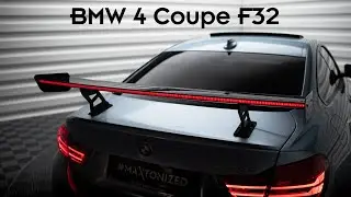 BMW 4 Coupe F32 (2013 - 2020) | Maxton Design Carbon Spoiler | #maxtonized