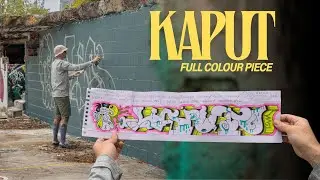 Kaput Brings the Heat: Full-Colour Graffiti in Brisbane&rsquo;s West End!