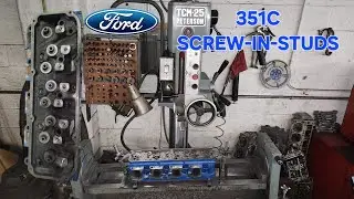 MACHINING 351C FOR SCREW-IN-STUDS AND GUIDE PLATES