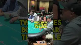 Multi-Tabling Near the Bubble‼️ Who Needs Peace of Mind Anyway?🫣 #poker