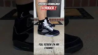Jordan 5 Reimagined from FORKICK.  Full review on my channel. #jordan #shoes #review