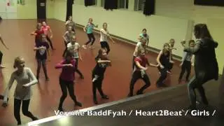 Heart2Beat girls / Veronie BaddFyah Workshop /