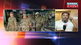 Cuttack City On High Alert: Police Patrols Enforced, Unauthorized Rallies Banned