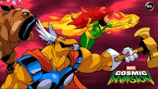 Beta Ray Bill & Phoenix VS Hela - Marvel Cosmic Invasion