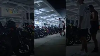 Вечерняя сходка на Пхукете #thailand #motogp #motocycle #phuket #bikers #nightride #bigbike #moto