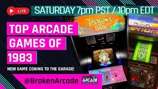 Top 5 Arcade Games of 1983 | History & Gameplay LIVE