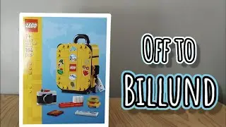 Customisable & Functional! &ndash; LEGO Yellow Travel Suitcase (40817) Speed Build