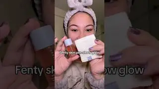 Fenty skin pre-show glow #Fenty #FentyBeauty #SkinCare #GlowingSkin #FentySkin #Exfoliation ￼￼￼