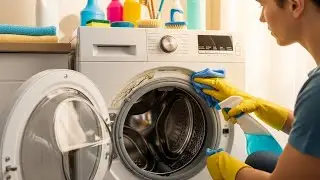 How to Deep Clean Your Washing Machine | Remove Odors, Dirt & Build-Up Easily