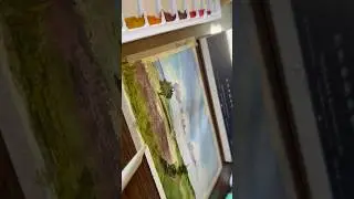 Testing Miya Watercolor Pad #watercolour #landscapepainting