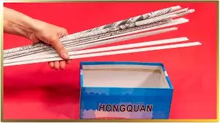 O scatola di cartone + vecchi giornali, una splendida idea di riciclaggio!