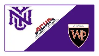 NYU Violets vs William Patterson Pioneers | Ice Hockey | November 22nd, 2025