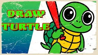 HOW TO DRAW TURTLE 