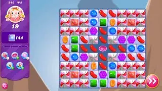 Candy Crush Saga LEVEL 846 NO BOOSTERS (new version)🔄✅