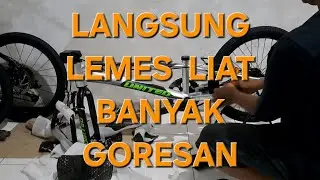 Unboxing sepeda bmx baru united jump race onthel balap bikin sedih #bmx #onthel #gowes #fyp #sepeda 
