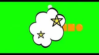 Emoji Cat Friends World Movie 2 Fight Cloud Green Screen
