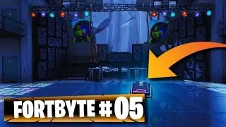 FORTBYTE #05 - ACCESSIBILE USANDO L'EMOTE PASSO DEL RELAX IN DISCOTECA