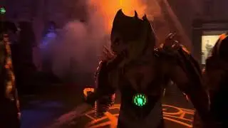 A scare zone stroll