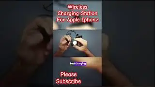3-in-1 Wireless Charging Station for Apple: Ultimate Convenience! ⚡ #WirelessCharging #Apple #shorts