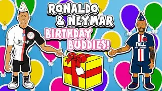 🎁Роналду и Неймар: друзья по дню рождения🎁