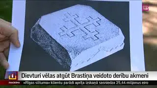 Dievturi vēlas atgūt Brastiņa veidoto derību akmeni