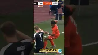 Speed Vs Mr Beast 🥶 #shorts #ishowspeed #mrbeast #football #viral #skills