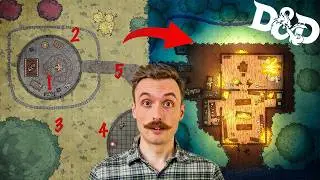 5 EXPERT mapmaking tips that LEVELLED UP my D&D maps