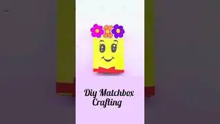#diy mini matchbox organizer #cute organizer #matchbox #craft #shortvideo #ytshorts
