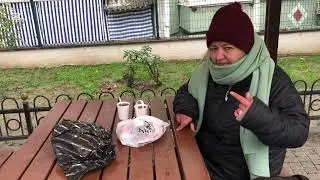 # -3 SULU KAR ,PARKTA TEK BAŞINA YAŞAM MÜCADELESİ VERİYOR SEMRA HANIM🙏🥲UFAK YARDIMLAR YAPIYORUM YAR