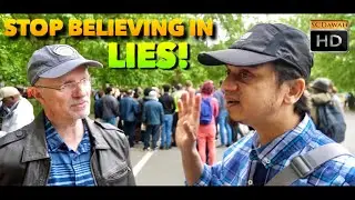 Stop believing lies! Mansur Vs Jay smith Follower | Speakers Corner | Hyde Park
