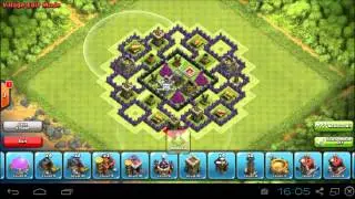 Clash Of Clans TH8 Dark Elixir Farming Base
