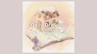 [ Daily Drawing ] Coming Home to Memories. / The Process of Illustration, House of cookie.