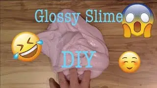 Glossy Slime DIY! // CraftyCatCreations