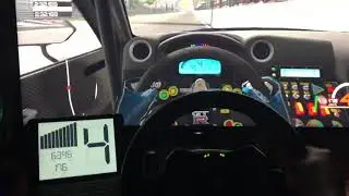 PS4 ASSETTO CORSA WITH AUXILIARY RACE SIM TELEMETRY DASHBOARD IPAD